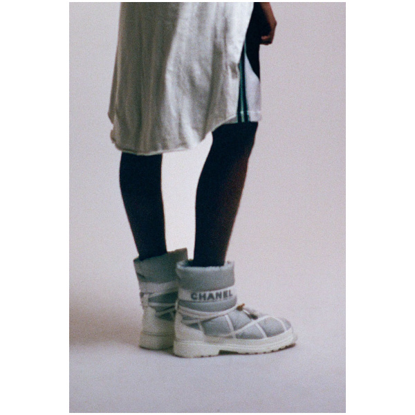 bottes chanel après ski seconde main