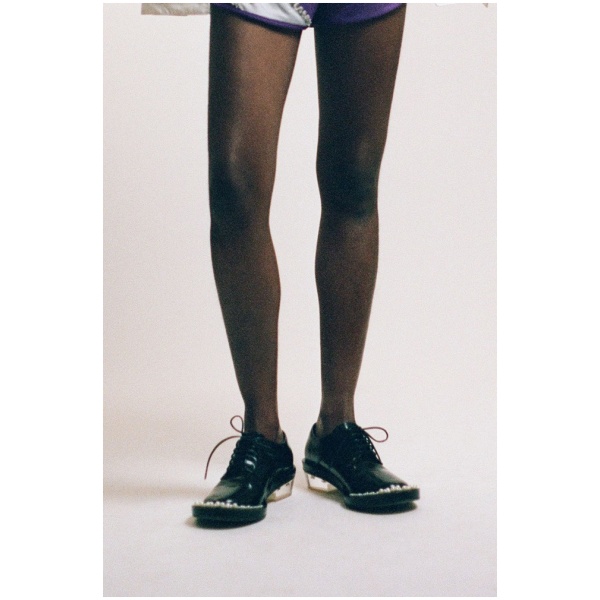 chaussures de ville à lacet noir simone rocha