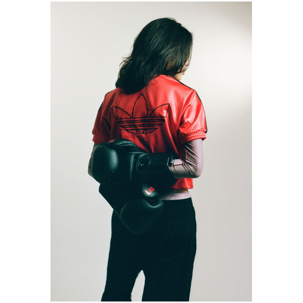veste rouge adidas occasion paris